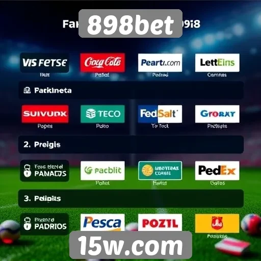 Métodos de pagamento aceitos na 898bet